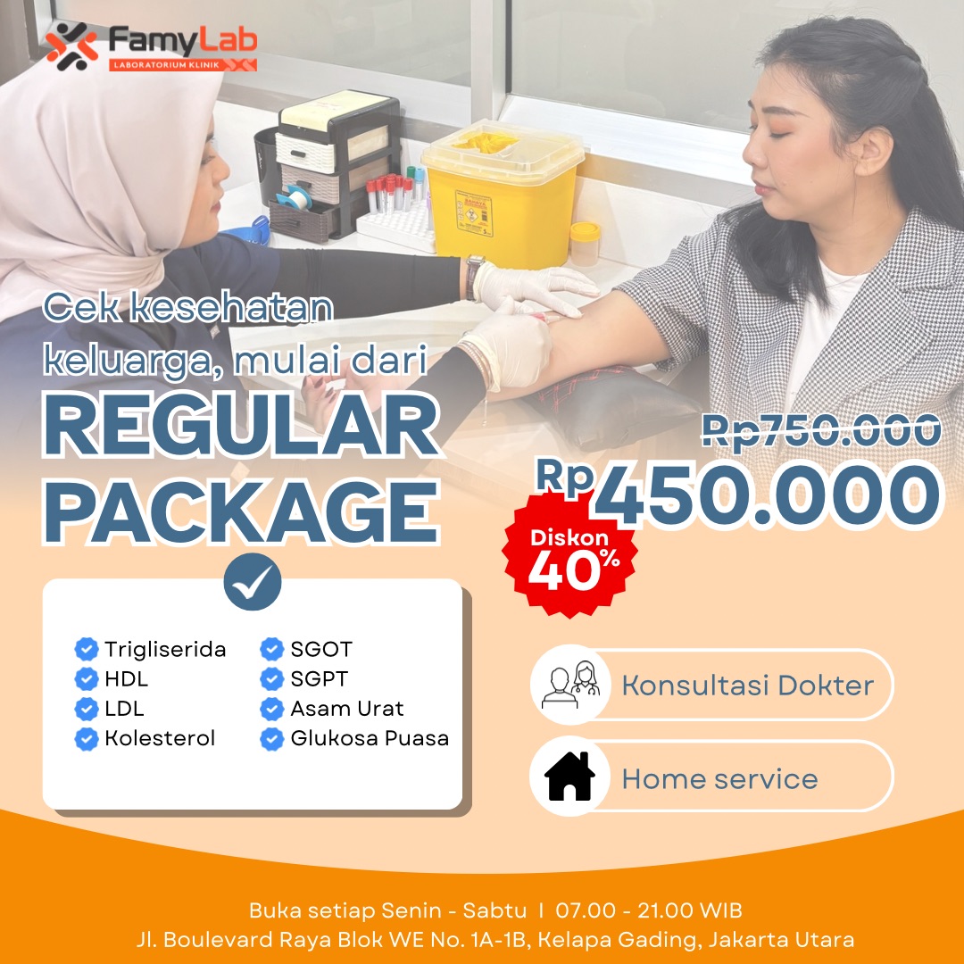 Paket Reguler - Diskon 40%